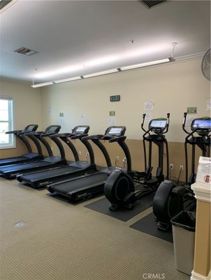 Fitness Equipment, Interior, Recessed Lighting
