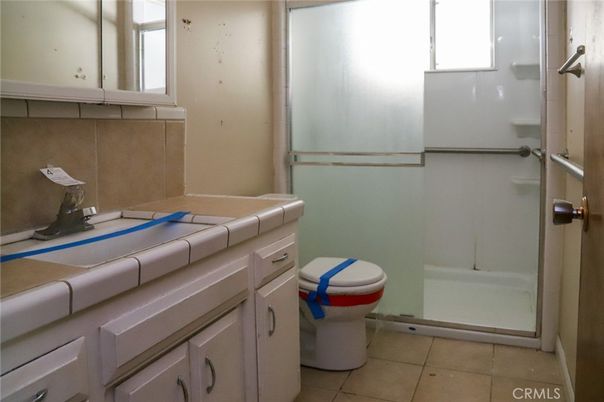 Bathroom, Glass Shower, Interior, Tile Countertops