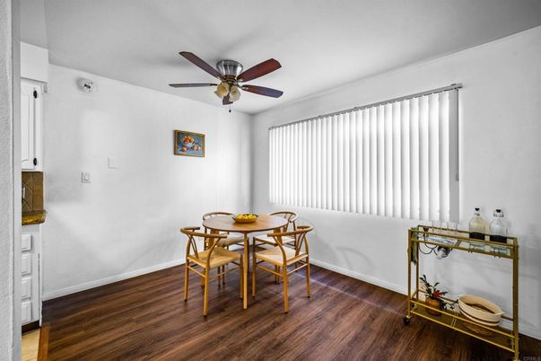 Dining room, Interior, Wood Texture Flooring