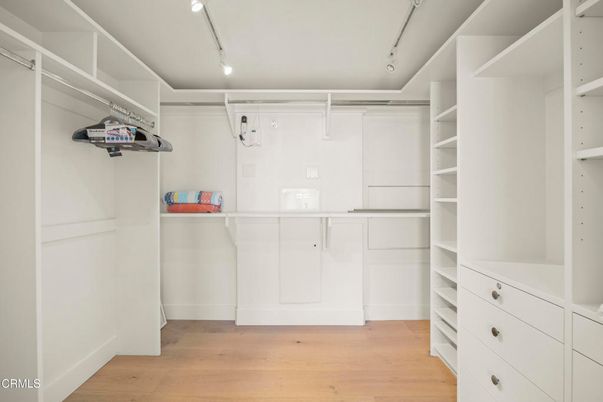 Interior, Recessed Lighting, Walk-in Closets, Wood Texture Flooring