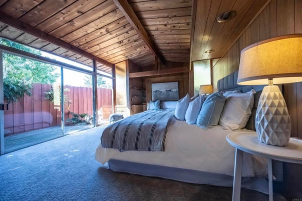Bedroom, Interior, Wooden Beams, Wooden Ceilings, Wooden Walls