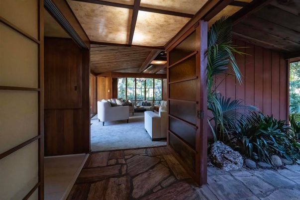Interior, Living room, Wooden Beams, Wooden Ceilings, Wood Texture Flooring, Wooden Walls