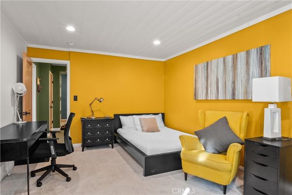 Bedroom, Home Office, Interior, Recessed Lighting