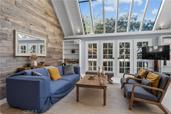 Interior, Living room, Sun Room, Wooden Walls
