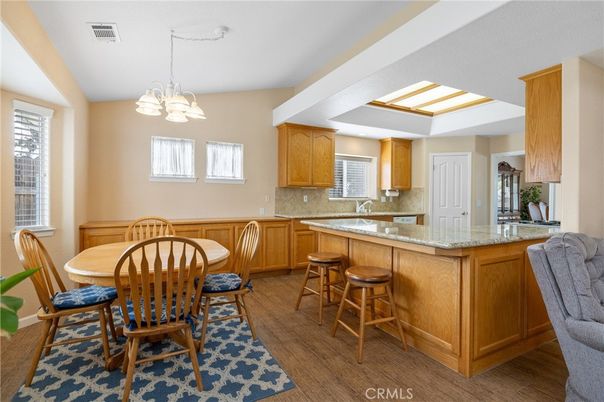 Chandelier, Dining room, Interior, Kitchen, Wood Texture Flooring