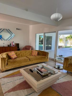 Interior, Living room, Pendant Lights, Wood Texture Flooring