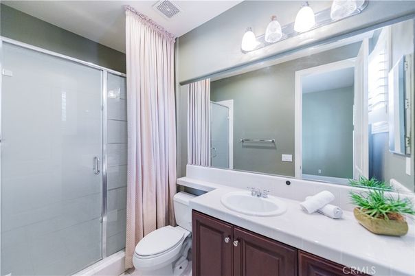 Bathroom, Glass Shower, Interior, Tile Countertops