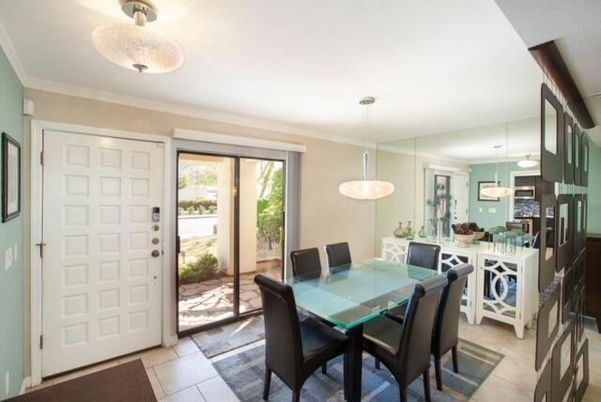 Dining room, Interior, Kitchen, Pendant Lights