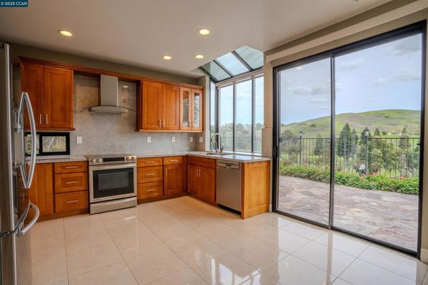 Interior, Kitchen, Recessed Lighting, Stainless Steel Appliances