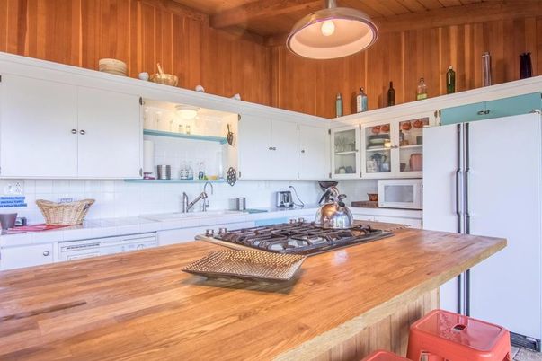 Interior, Kitchen, Pendant Lights, Wooden Ceilings, Wooden Walls