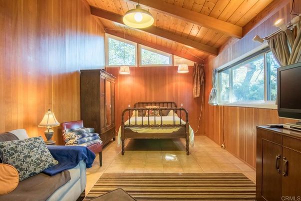 Bedroom, Interior, Wooden Beams, Wooden Ceilings, Wooden Walls