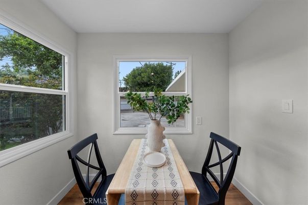 Dining room, Interior, Wood Texture Flooring