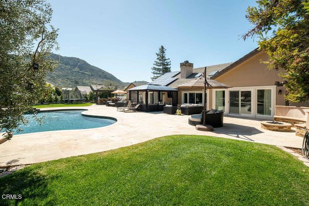 Backyard, Exterior, Pool, Solar Panels