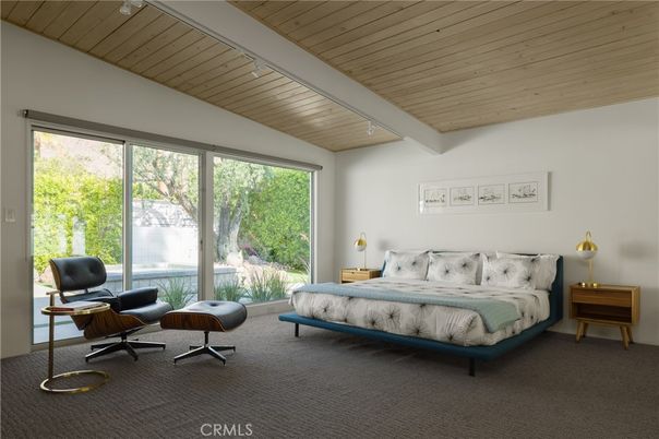 Bedroom, Interior, Wooden Ceilings