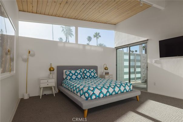 Bedroom, Interior, Wooden Ceilings