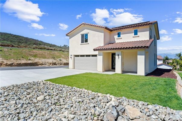 Attached, Backyard, Exterior, Facade, Mediterranean