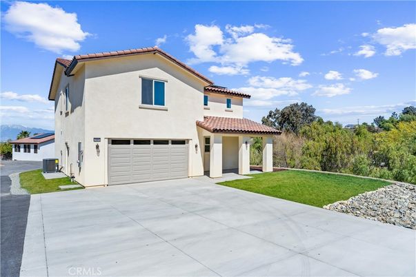 Attached, Backyard, Exterior, Facade, Mediterranean