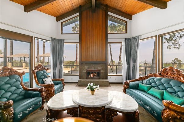 Dining room, Fireplace, Interior, Living room, Wooden Beams, Wooden Ceilings