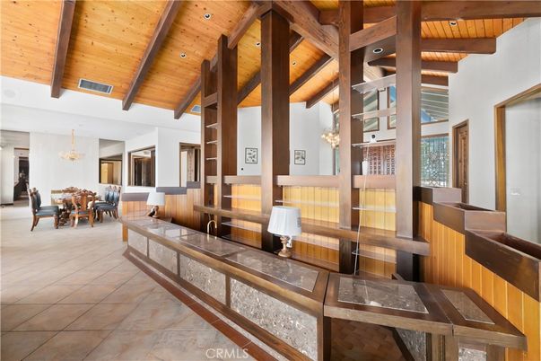 Chandelier, Dining room, Interior, Wooden Beams, Wooden Ceilings