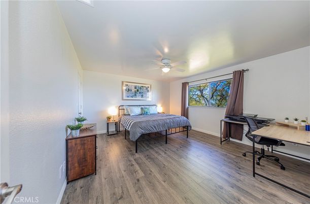 Bedroom, Home Office, Interior, Wood Texture Flooring