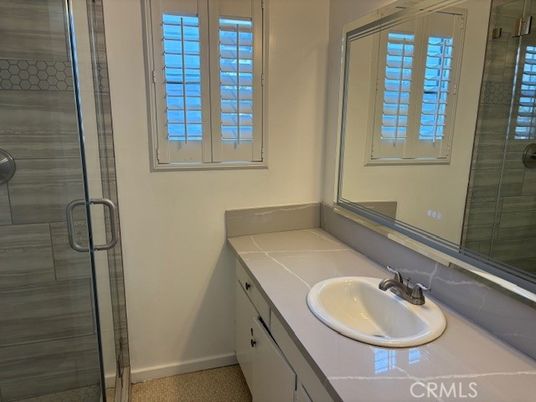 Bathroom, Glass Shower, Interior, Tile Countertops