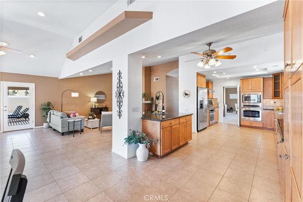 Interior, Kitchen, Living room, Recessed Lighting, Stainless Steel Appliances