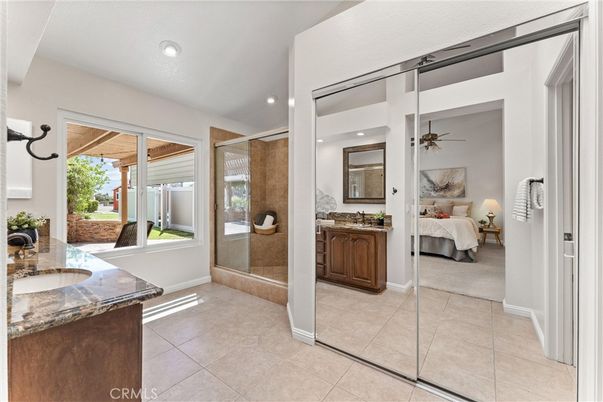 Bathroom, Bedroom, Glass Shower, Interior, Recessed Lighting