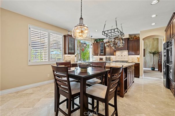 Dining room, Interior, Kitchen, Pendant Lights, Recessed Lighting