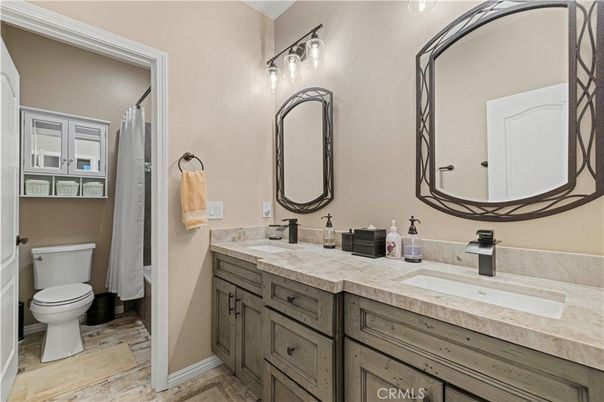 Bathroom, Dual Sink Vanities, Interior, Tile Countertops