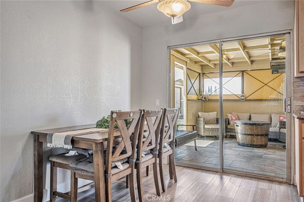 Dining room, Interior, Wood Texture Flooring