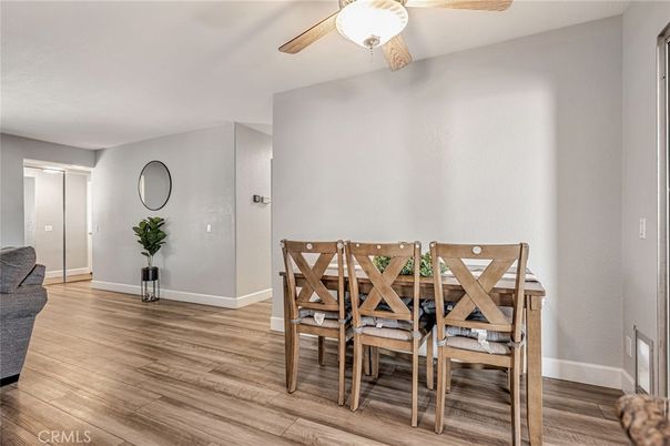 Dining room, Interior, Wood Texture Flooring