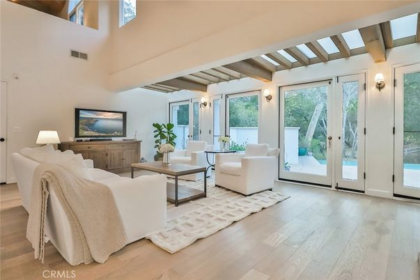 Interior, Living room, Wooden Beams, Wood Texture Flooring