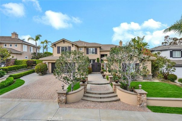 Attached, Backyard, Exterior, Facade, Mediterranean