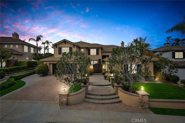 Attached, Backyard, Exterior, Facade, Mediterranean