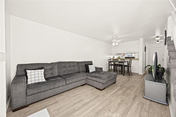 Dining room, Interior, Kitchen, Living room, Wood Texture Flooring
