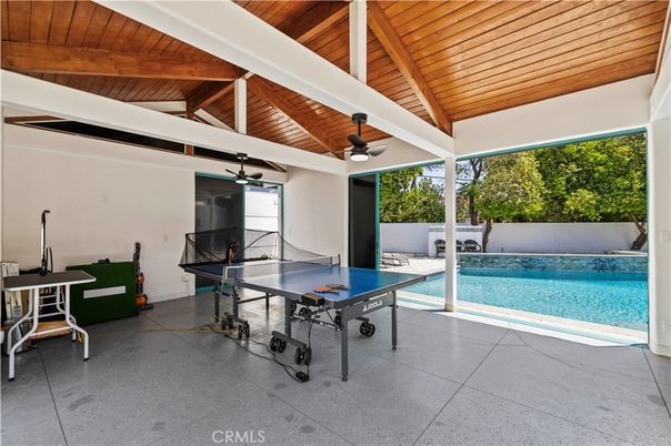Game Room, Interior, Pool, Wooden Ceilings