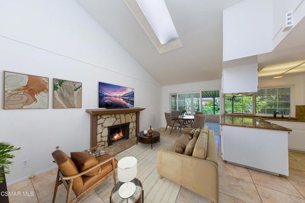 Dining room, Fireplace, Interior, Living room