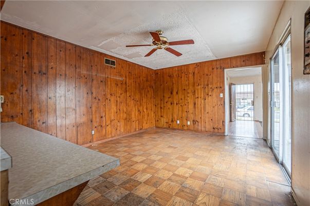 Empty room, Interior, Wooden Walls