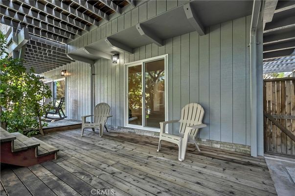 Exterior, Wood Texture Flooring