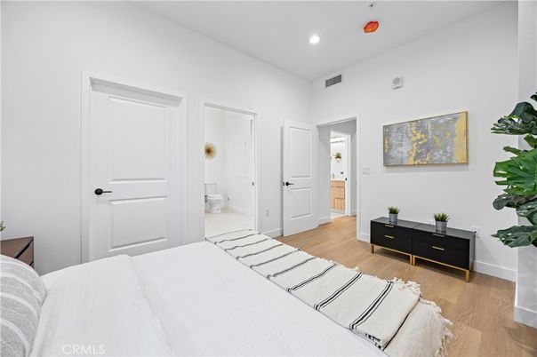 Bathroom, Bedroom, Interior, Recessed Lighting, Wood Texture Flooring