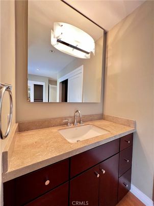 Bathroom, Interior, Recessed Lighting, Wood Texture Flooring
