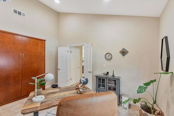 Home Office, Interior, Recessed Lighting