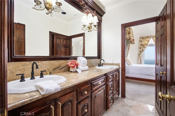 Bathroom, Chandelier, Dual Sink Vanities, Interior