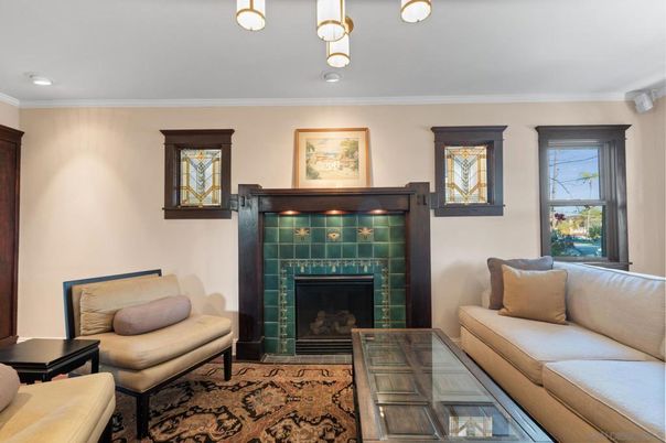 Fireplace, Interior, Living room, Recessed Lighting