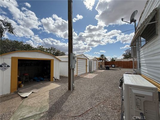 Backyard, Detached Garage, Exterior