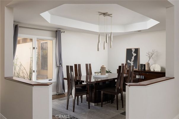 Dining room, Interior, Pendant Lights