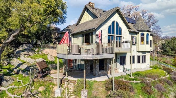 Backyard, Exterior, Facade, Solar Panels, Queen Anne Victorian
