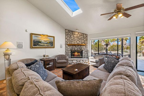 Fireplace, Interior, Living room, Stone Walls