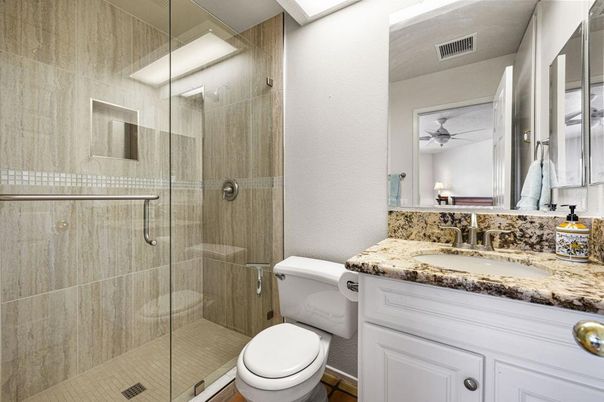 Bathroom, Glass Shower, Interior