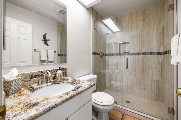 Bathroom, Glass Shower, Interior
